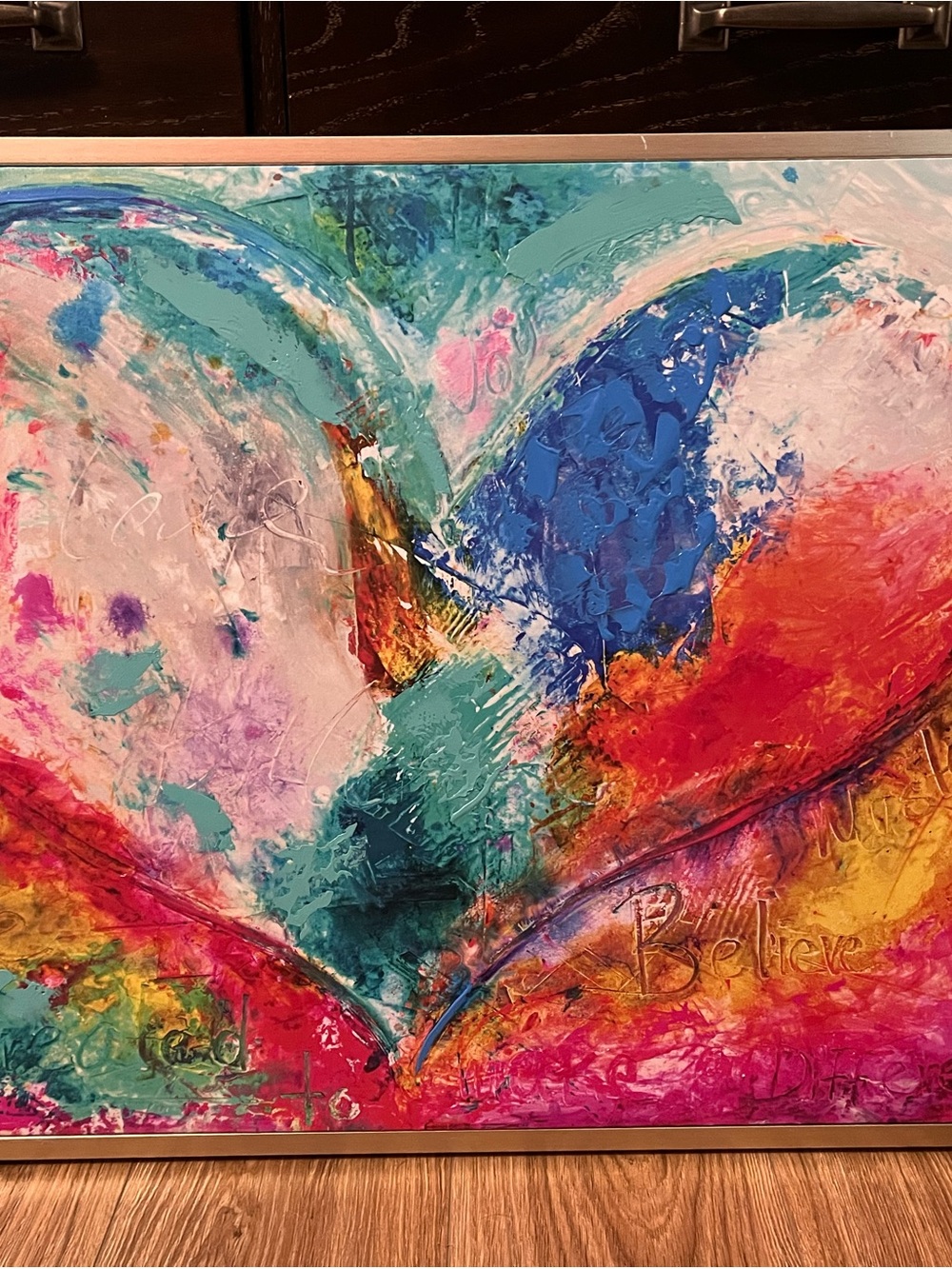 Ivan Guaderrama Love Just How You Are Painting